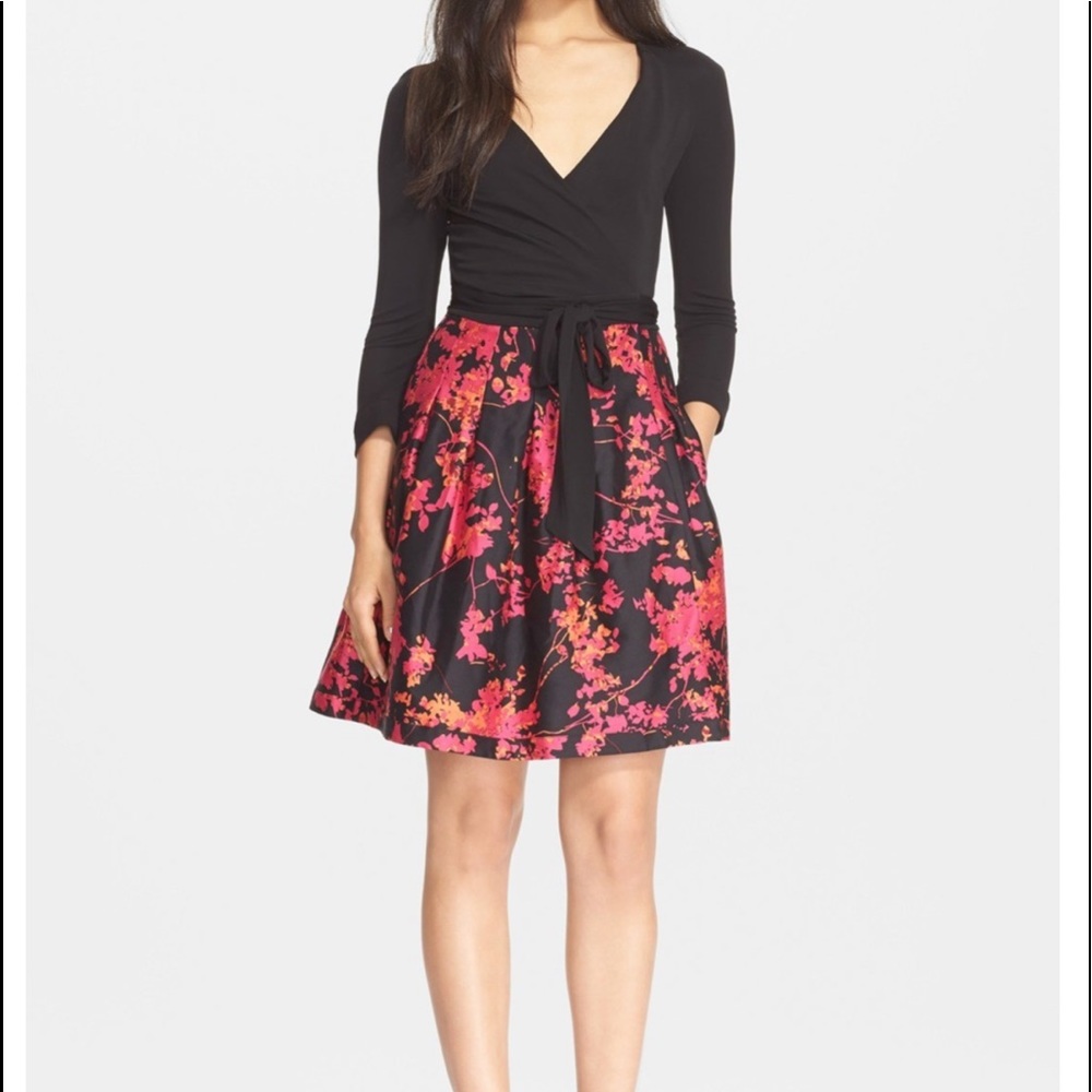 Diane VonFurstenberg Wrap Floral Dress
